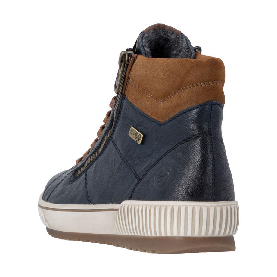 Remonte Sneaker Haute avec Fermeture Éclair Latérale  