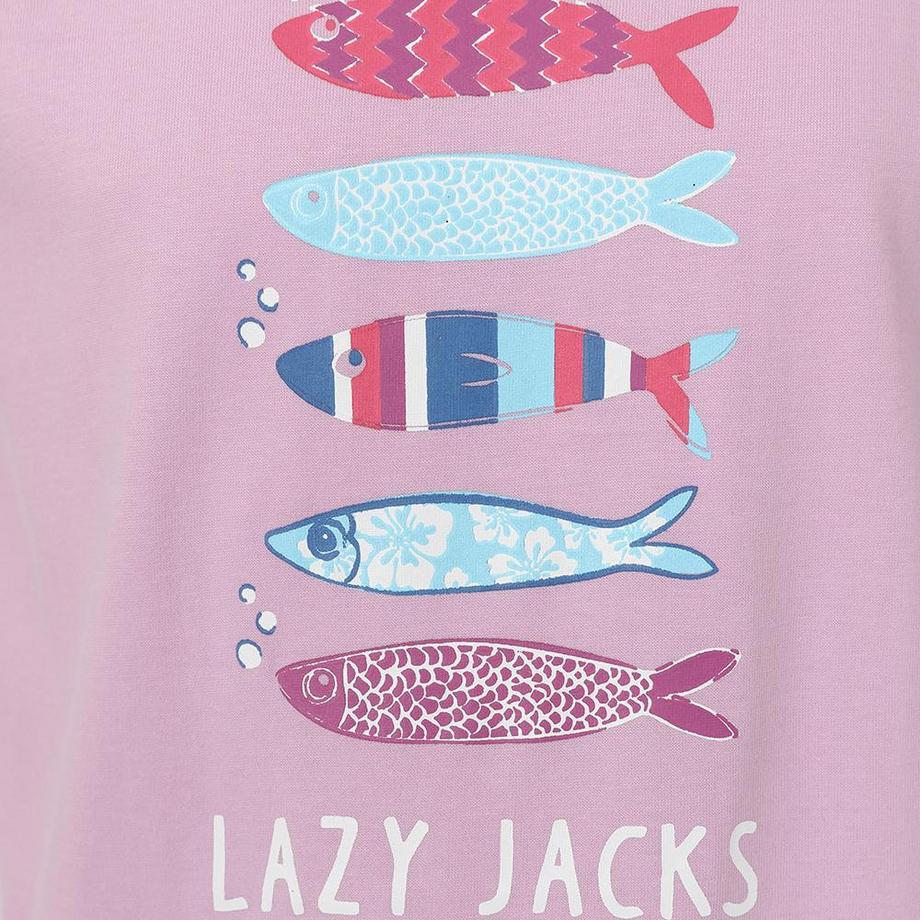 Lazy Jacks  Tshirt motiftyle Poisson 