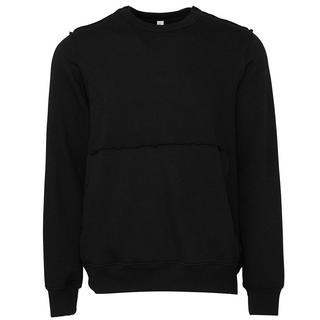 Bella + Canvas  Sweatshirt, Rohe Nähte 