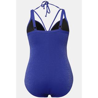 Ulla Popken Maillot de bain Bonnets souples à armatures Paillettes Rubans fantaisie Recyclé  