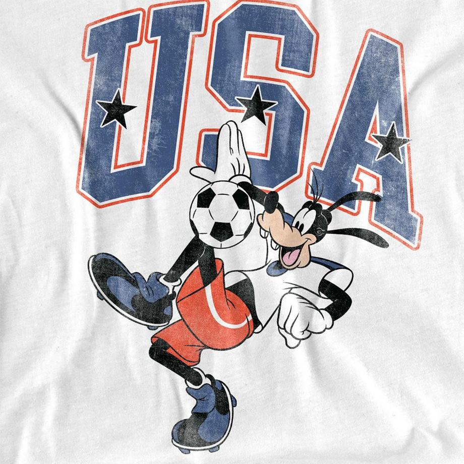 Disney  T-ShirtMotif Dingo Motiftyle Ballon De Foot Usa 