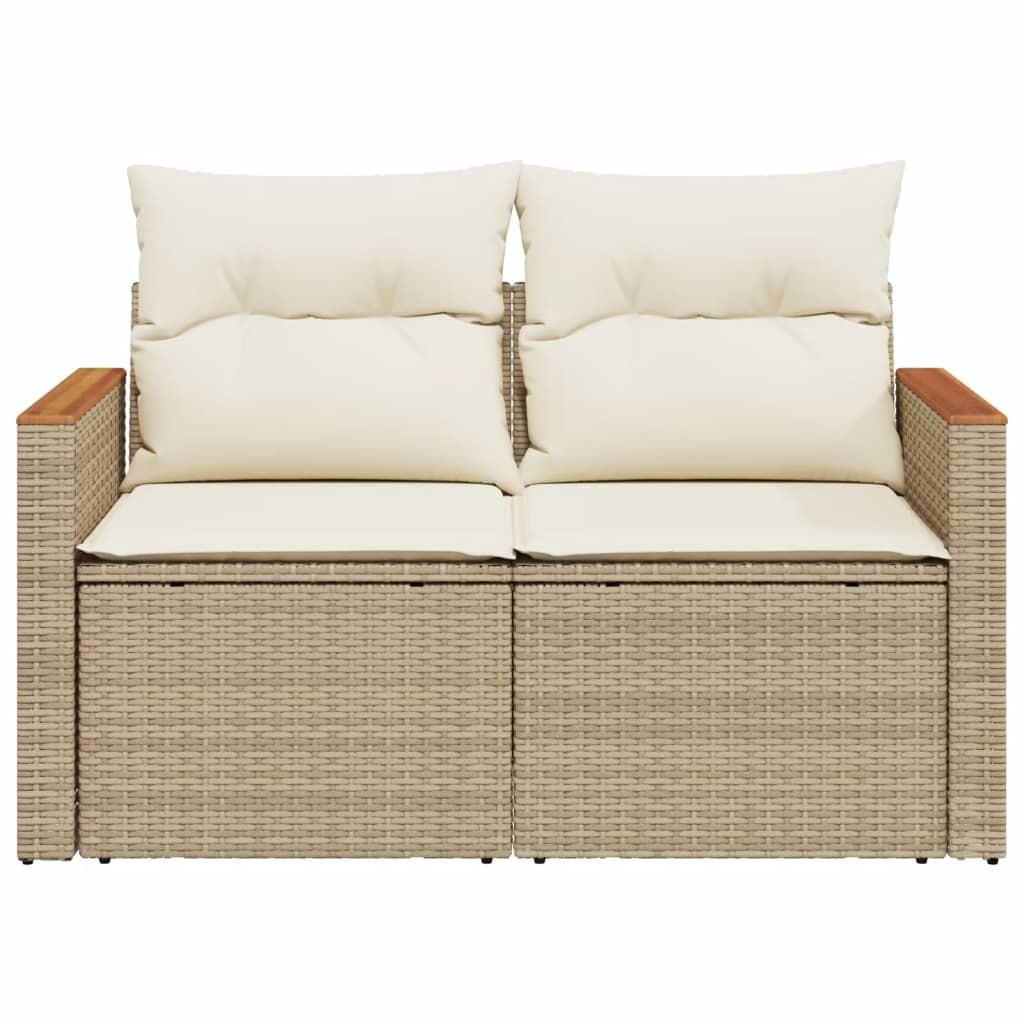 VidaXL Gartensofa poly-rattan  