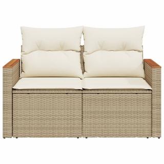 VidaXL Gartensofa poly-rattan  