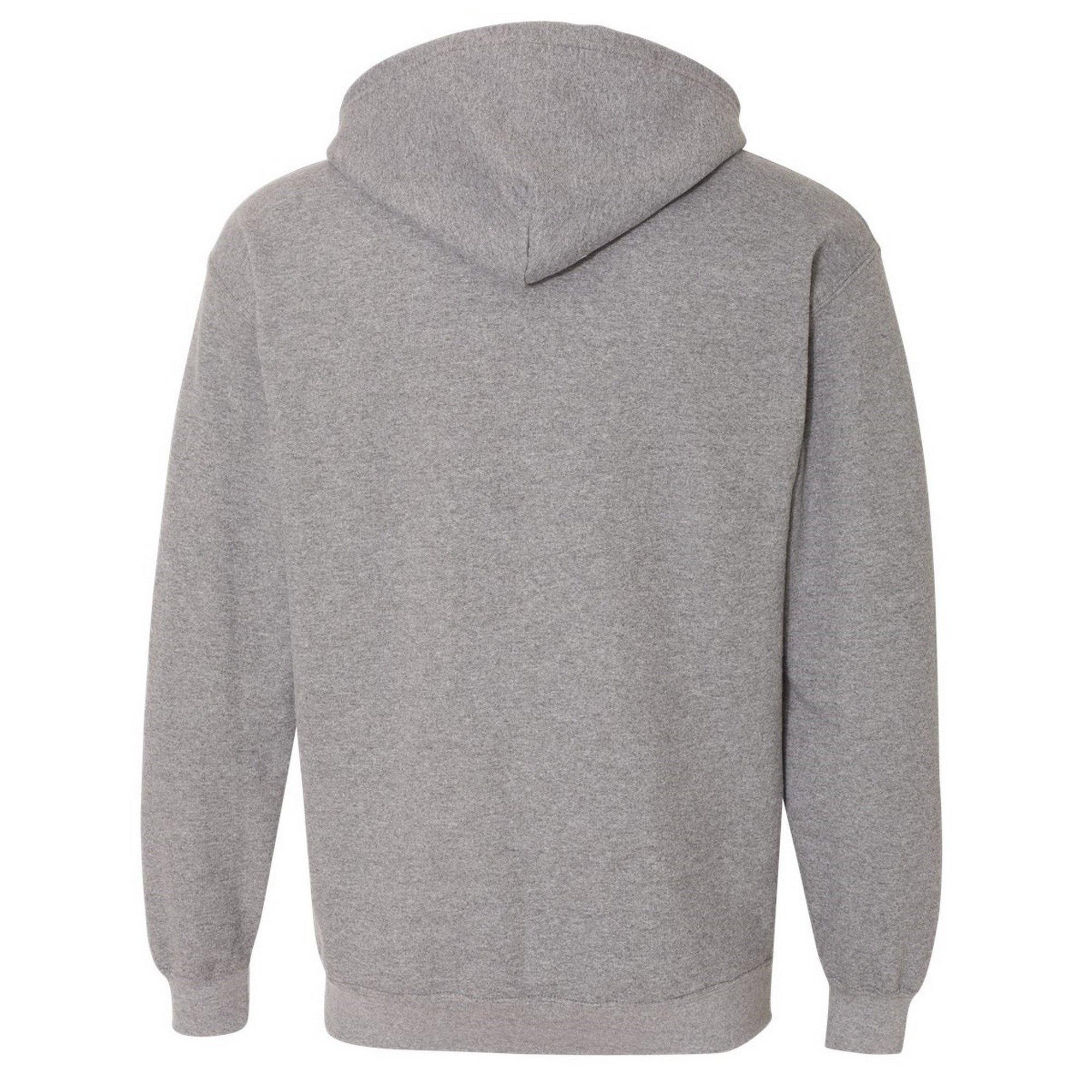 Gildan  Mélange lourd Adulte Plein Zip Sweat à capuche Top 