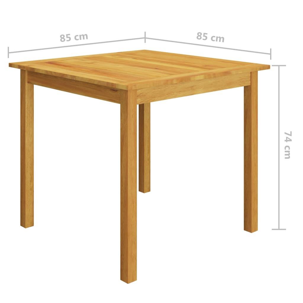 VidaXL Ensemble de salle à manger bois d'acacia  