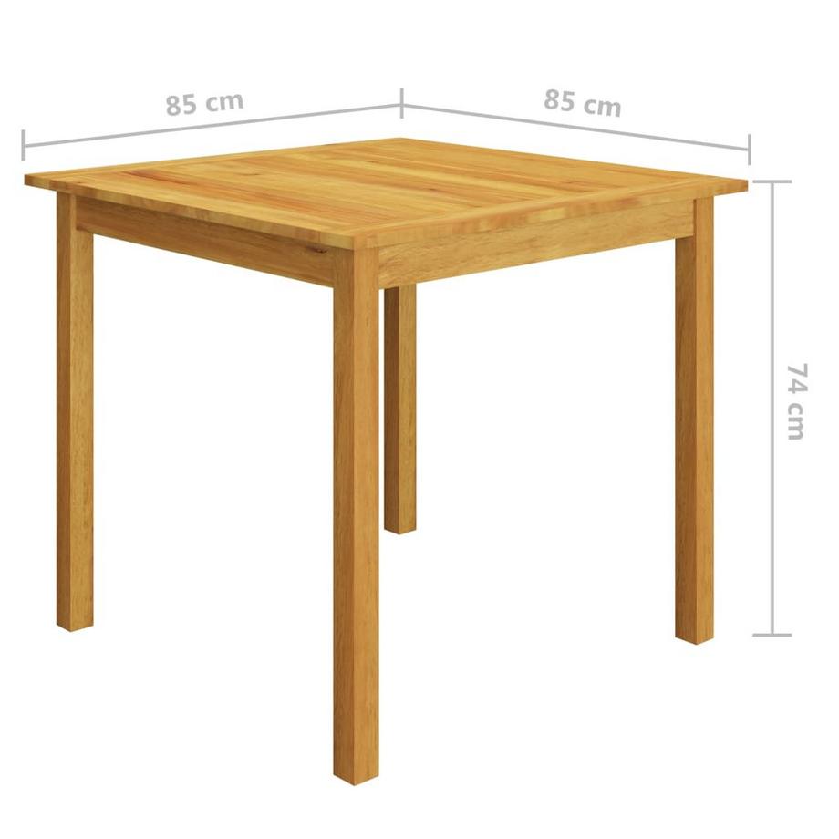 VidaXL Ensemble à manger bois d'acacia  