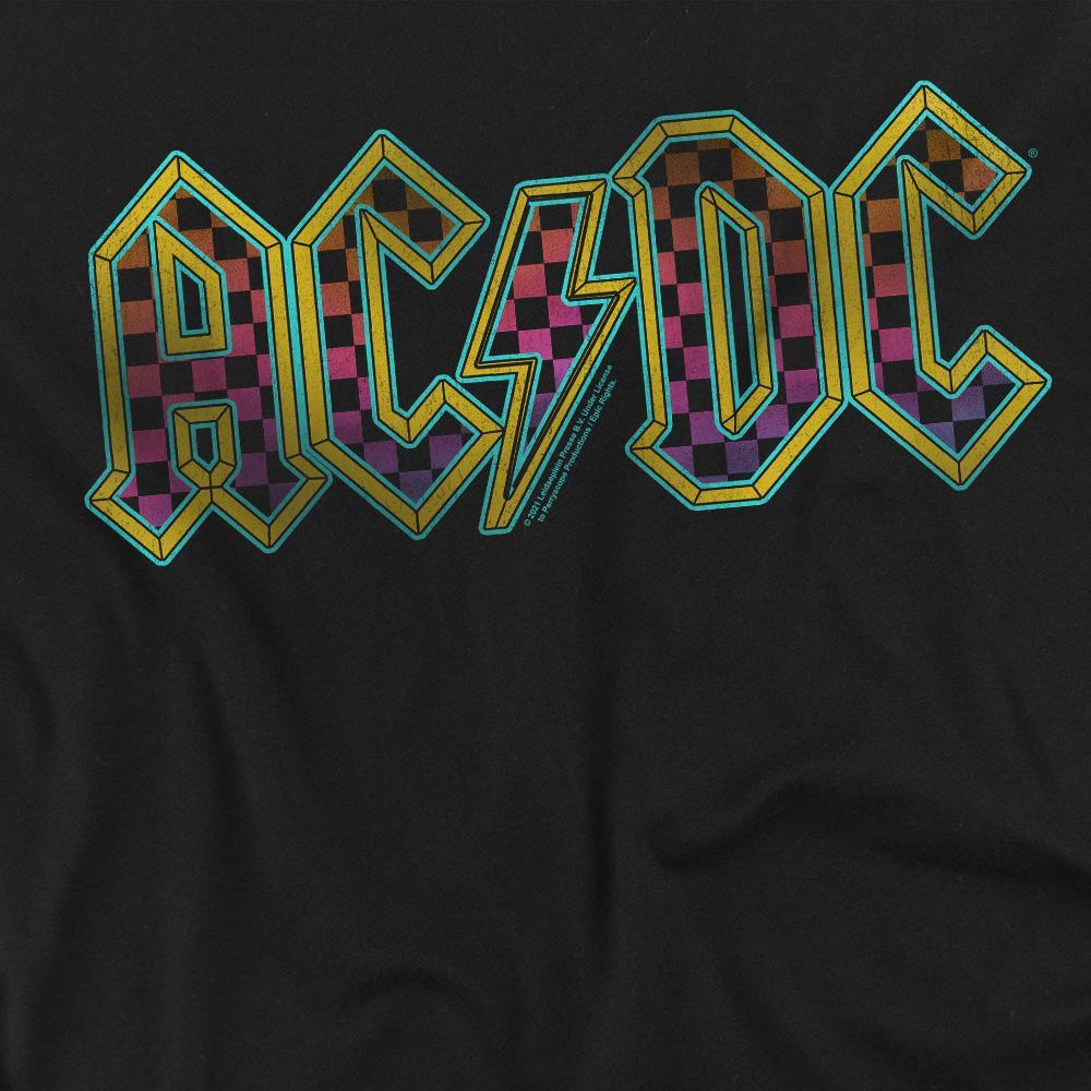 AC/DC ACDC Bedrucktes Kurzarm T-Shirt  