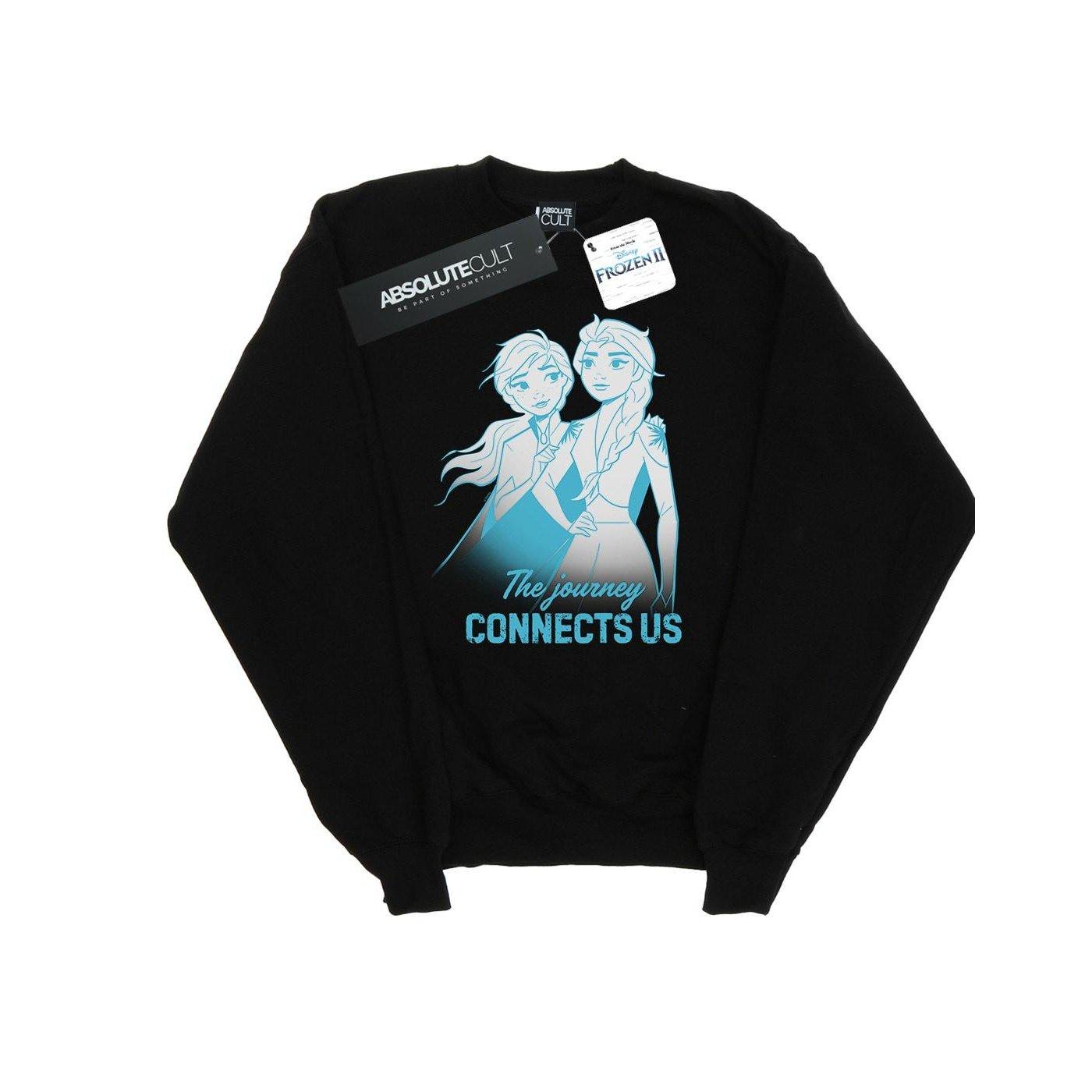 Disney  Frozen 2 Elsa and Anna The Journey Connects Us Sweatshirt 