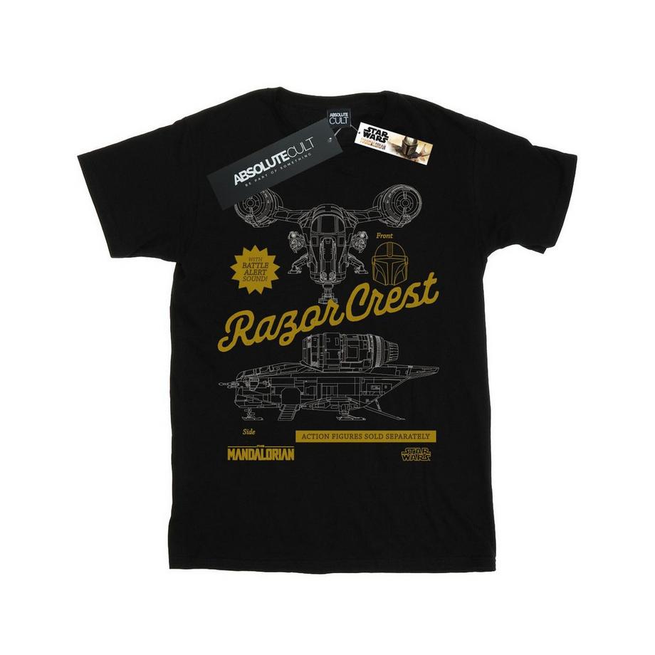 STAR WARS The Mandalorian The Razor Crest T-Shirt  