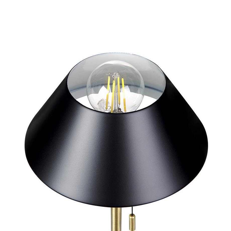 Beliani Lampe à poser en Métal  CAPARO  