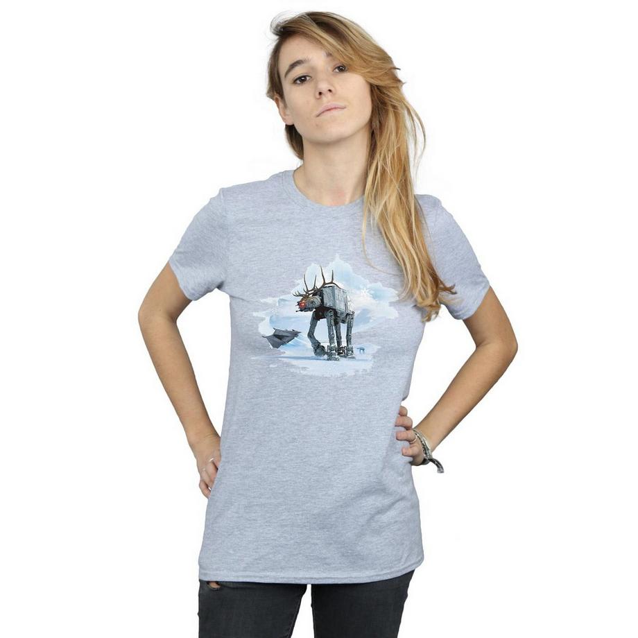 STAR WARS ATAT T-Shirt Stampata  