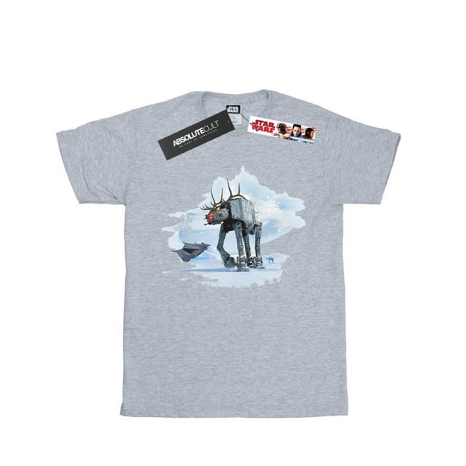 STAR WARS ATAT T-Shirt Stampata  