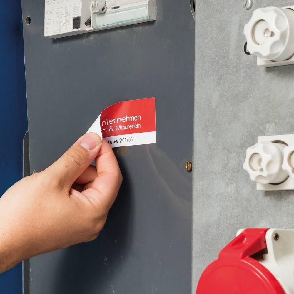 Avery-Zweckform AVERY ZWECKFORM Folienetiketten 63,5x33,9mm, 480 St.  