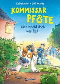 Kommissar Pfote (Band 5) - Hier riecht doch was faul! Reider, Katja; Loewe Erstes Selberlesen (Hrsg.); Hennig, Dirk (Illustrationen) Copertina rigida 