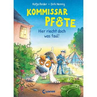 Kommissar Pfote (Band 5) - Hier riecht doch was faul! Reider, Katja; Loewe Erstes Selberlesen (Hrsg.); Hennig, Dirk (Illustrationen) Copertina rigida 