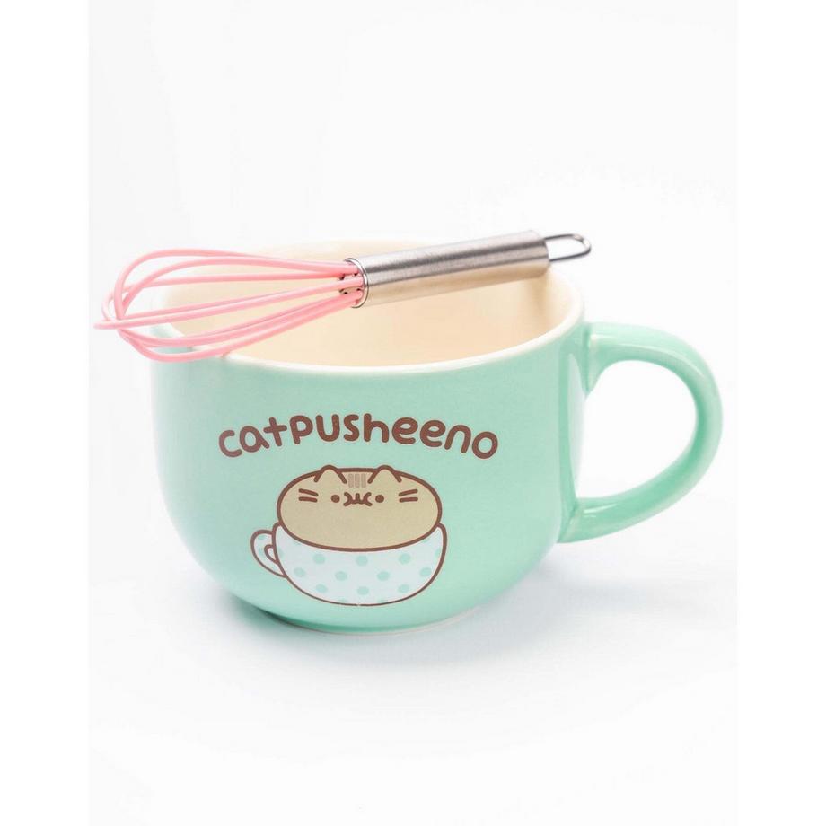 PUSHEEN Ensemble mug et pochoir CATO  