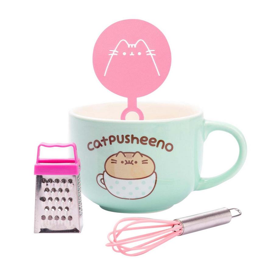 Ensemble mug et pochoir CATO