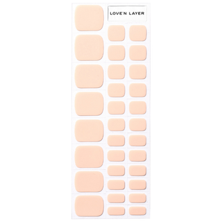 Lovenlayer  Nagelfolie Solid Toe Natrual Nude 