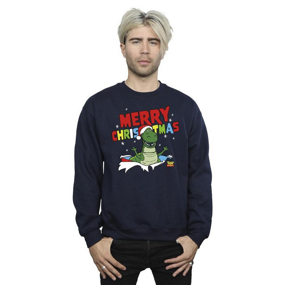 Disney Toy Story Merry Christmas Rex Sweatshirt  