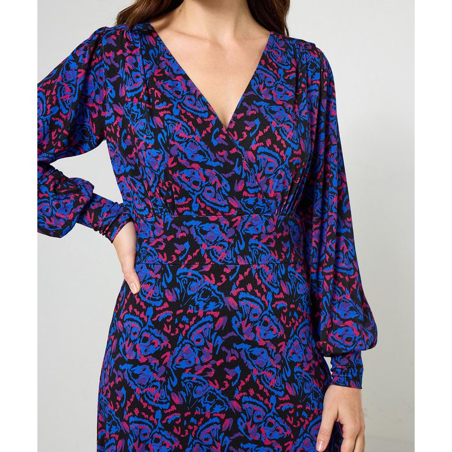 Joe Browns Abito Midi Jersey Fantasia Farfalle  