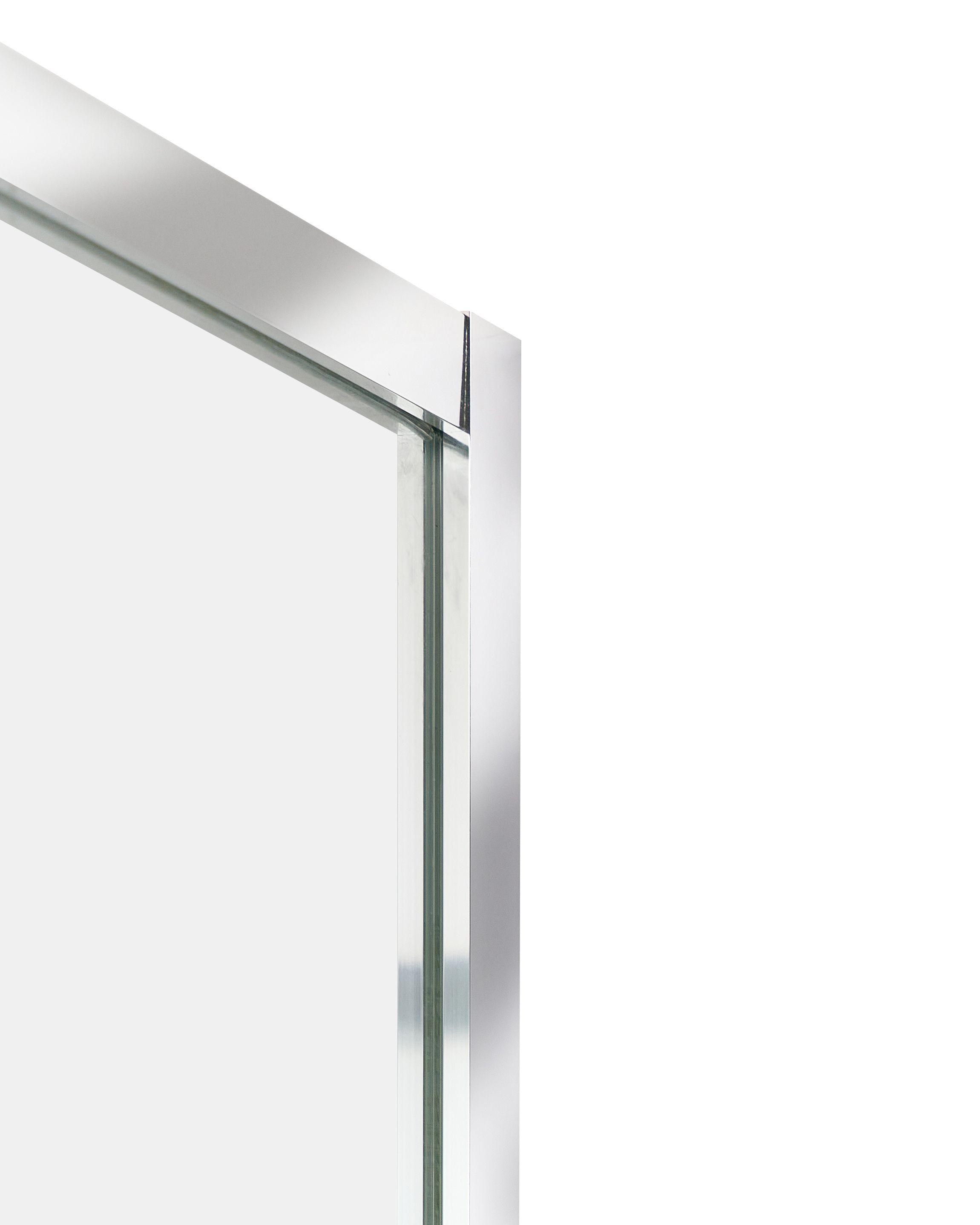 Beliani Cabine de douche en Verre de sécurité Traditionnel TELA  