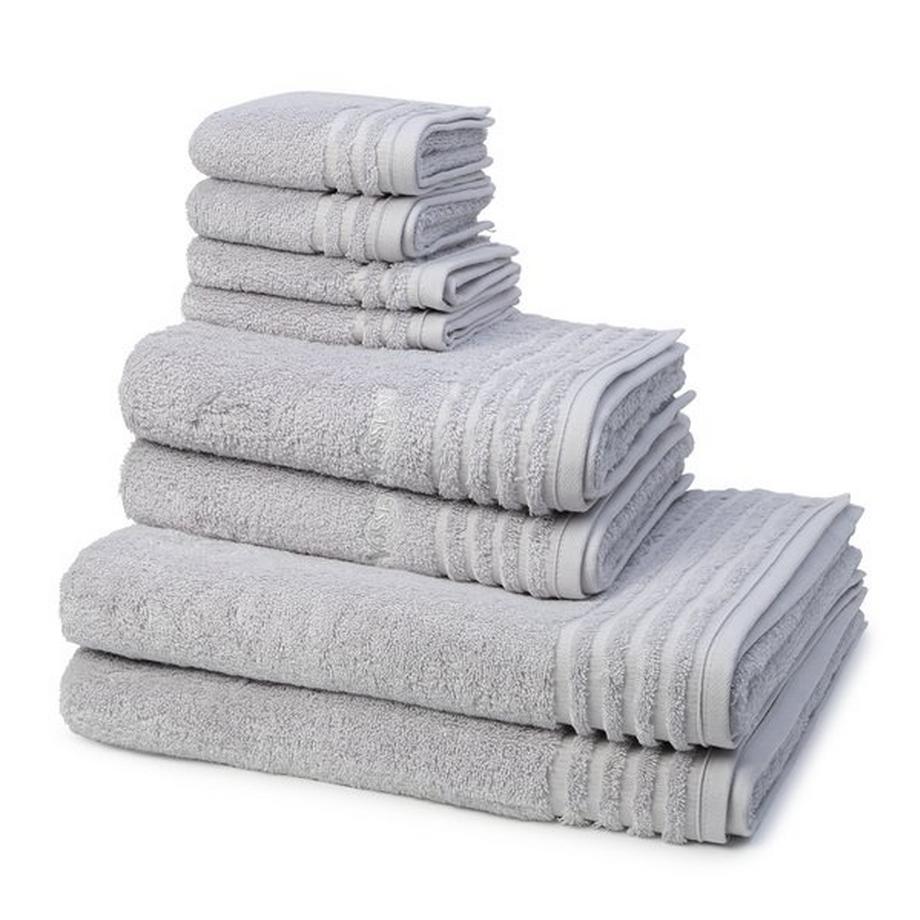 Vienna Style Supersoft - 2 X Seif- 2 X Gäste- 2 X Dusch- 2 X Handtuch im Set