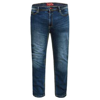 Duke Ambrose King Size Tapered Fit Stretch Jeans  