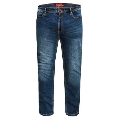 Duke Ambrose King Size Tapered Fit Stretch Jeans  
