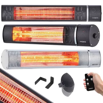 Infrarot Heizstrahler | Wärmestrahler | Terrassenstrahler | Terrassenheizer 2000 W