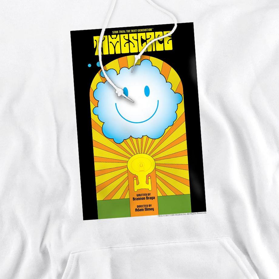 Star Trek The Next Generation Season 6 Episode 25 Felpa con cappuccio  