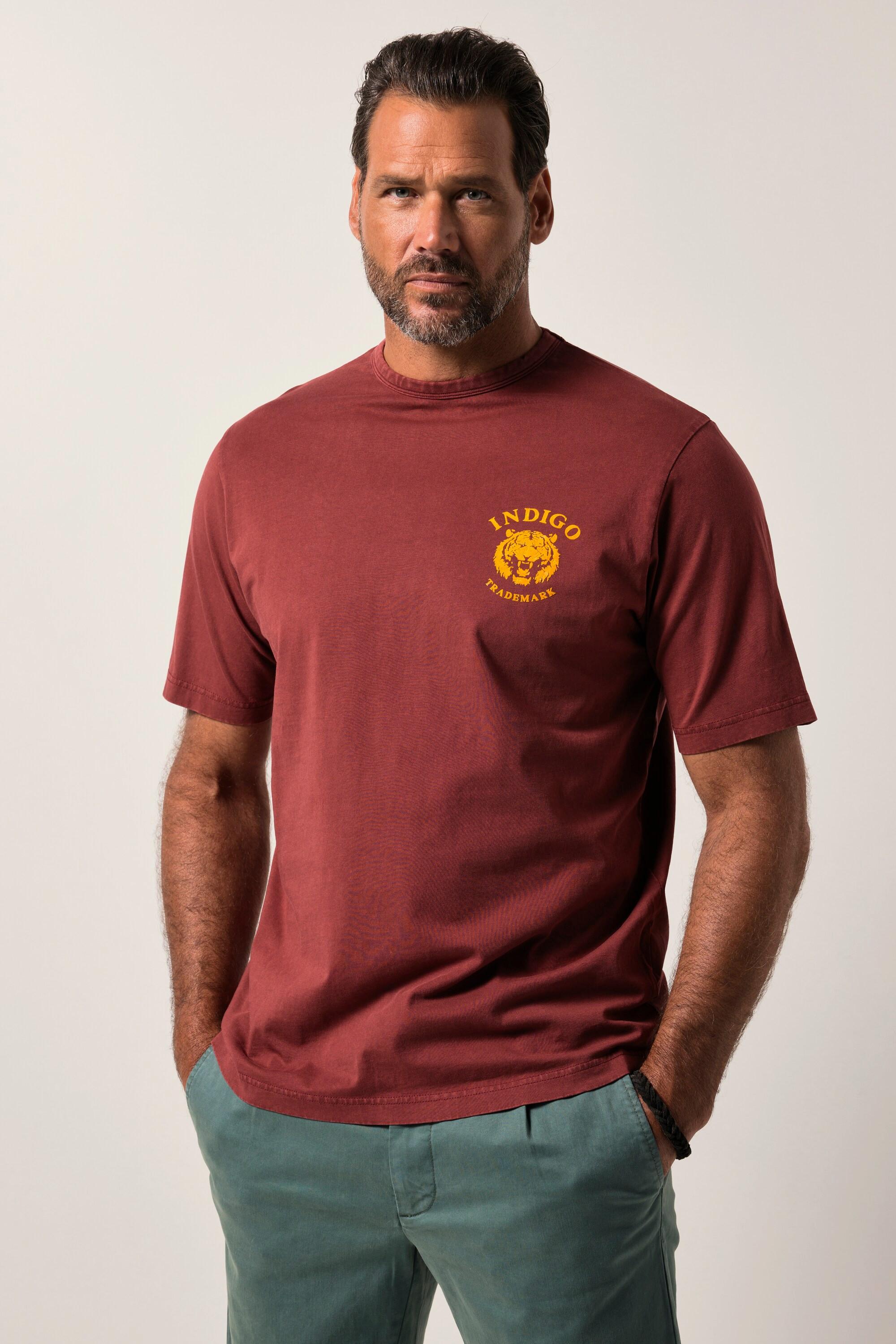 JP1880 Halbarm Print T-Shirt Vintage Look  