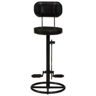 VidaXL Tabouret de bar cuir  