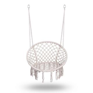 B2X Poltrona da giardino sospesa Altalena BOHO Beige  