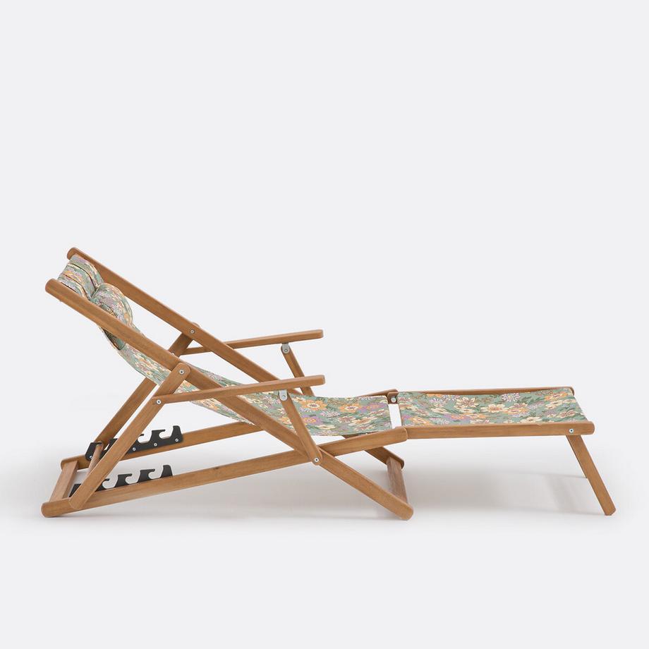 La Redoute Intérieurs Liegestuhl mit Fussablage Rosemary  