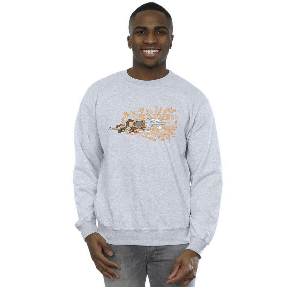 LOONEY TUNES ACME Bedrucktes Rundhals-Sweatshirt  