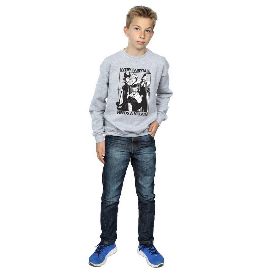 Disney  Every Fairy Tale Needs A Villain Sweatshirt 