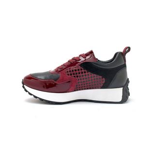 Pédiconfort  baskets zippé cuir lisse et verni 