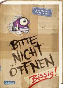 Bitte nicht öffnen 1: Bissig! Habersack, Charlotte; Bertrand, Fréderic (Illustrationen) Couverture rigide 