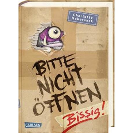 Bitte nicht öffnen 1: Bissig! Habersack, Charlotte; Bertrand, Fréderic (Illustrationen) Couverture rigide 