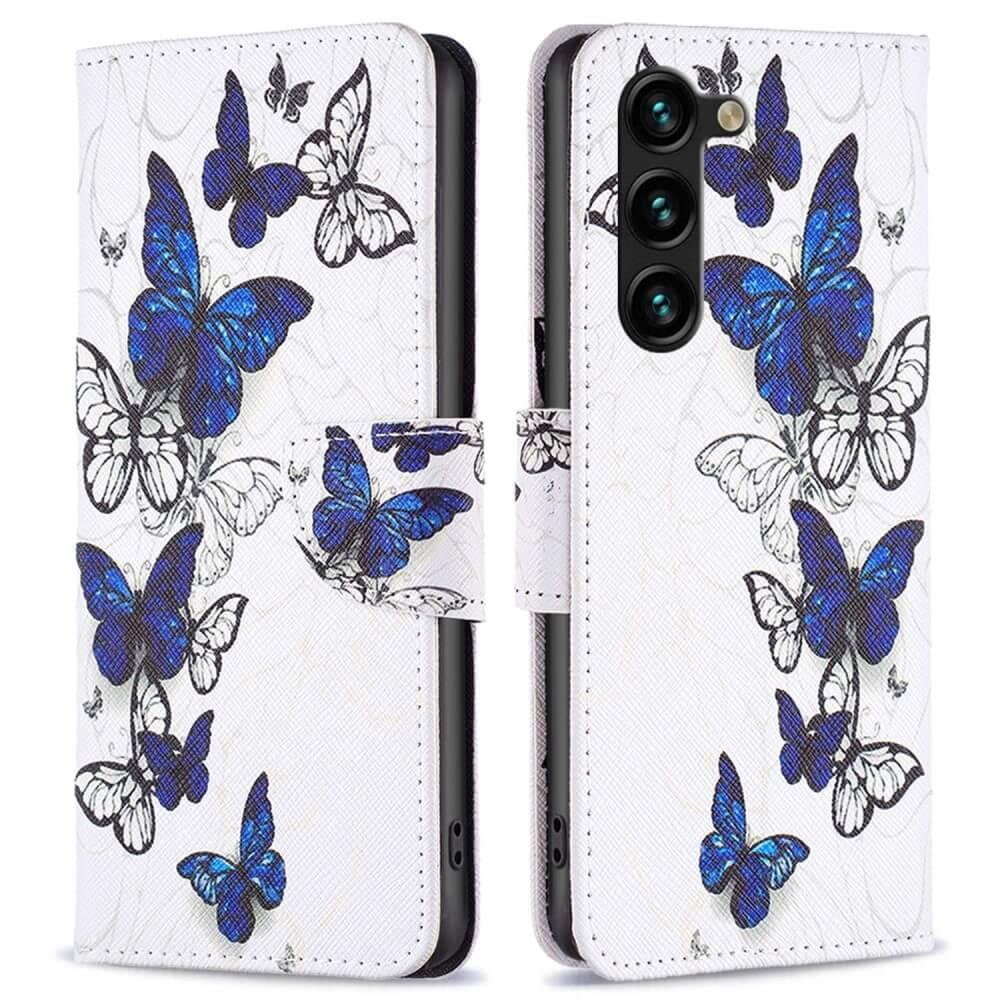 Cover-Discount  Galaxy S23+ - Coque Cuir Papillon 