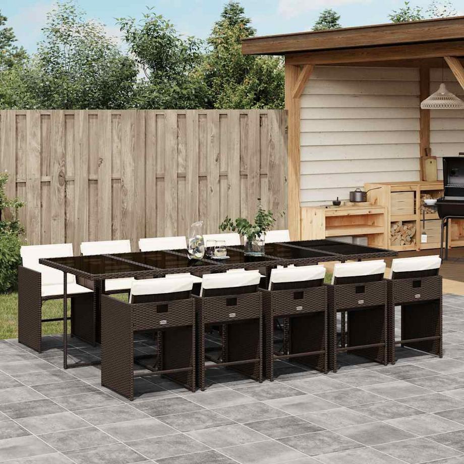 VidaXL Garten essgruppe poly-rattan  