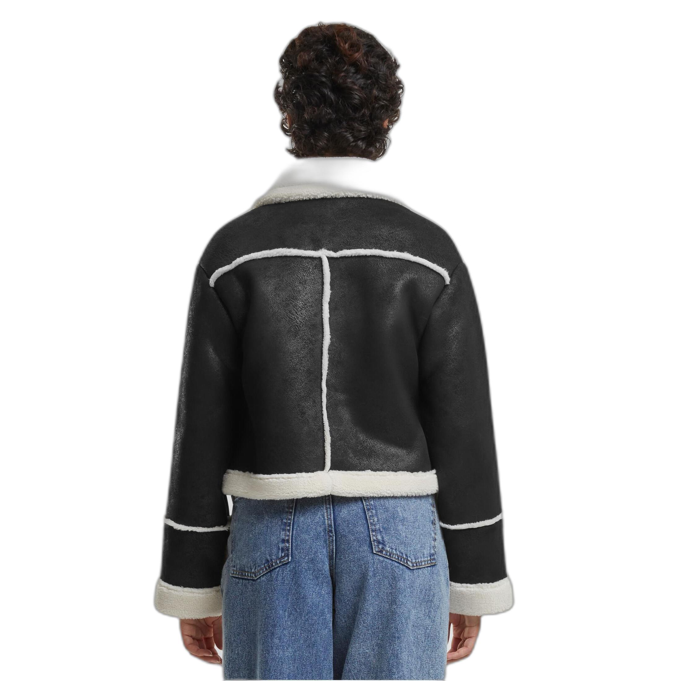 URBAN CLASSICS Giacca in pelle di pecora  