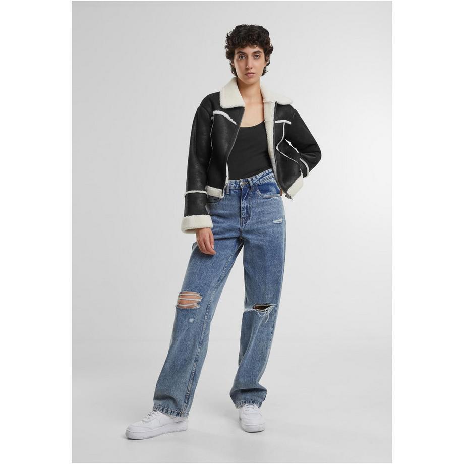 URBAN CLASSICS Giacca in pelle di pecora  