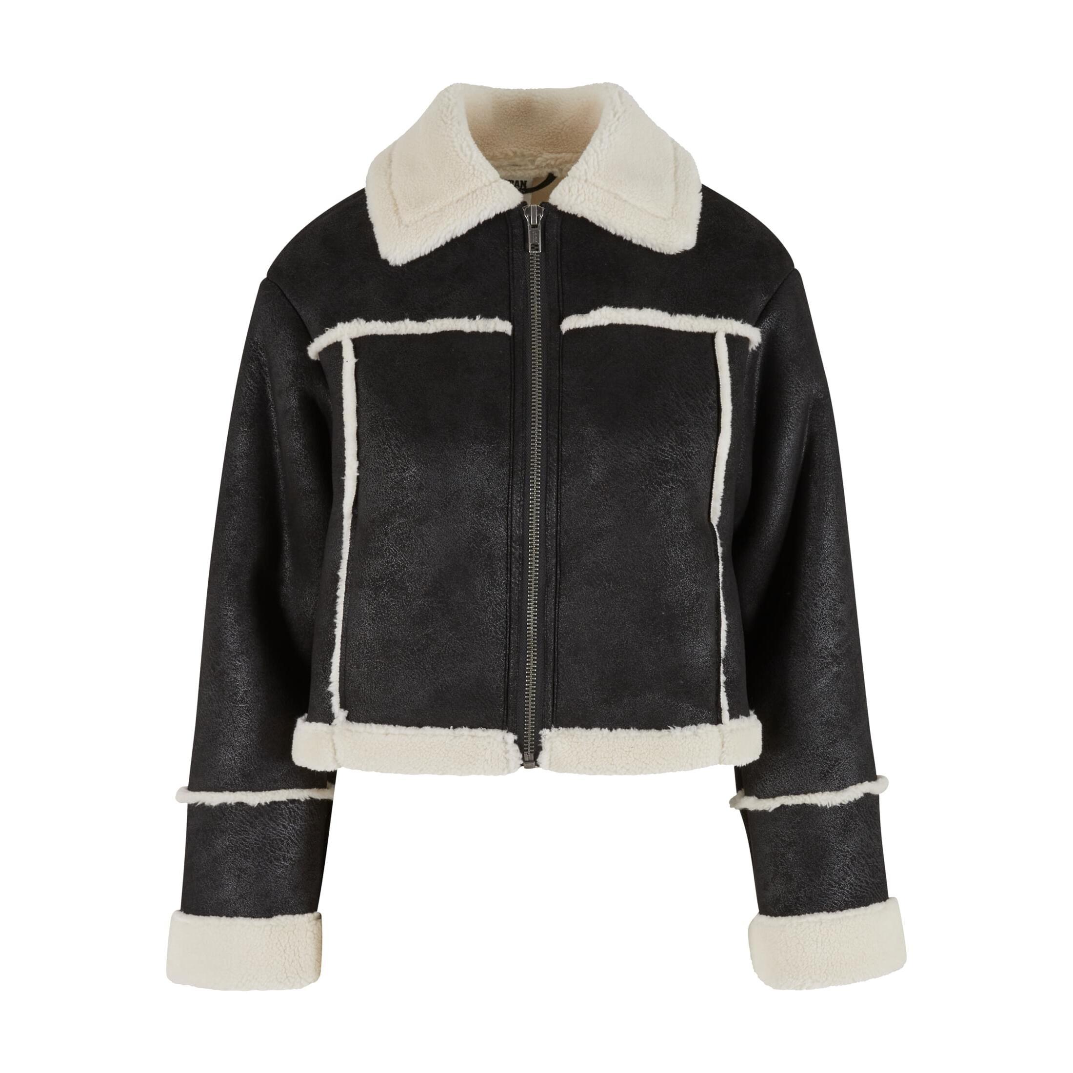 URBAN CLASSICS Giacca in pelle di pecora  