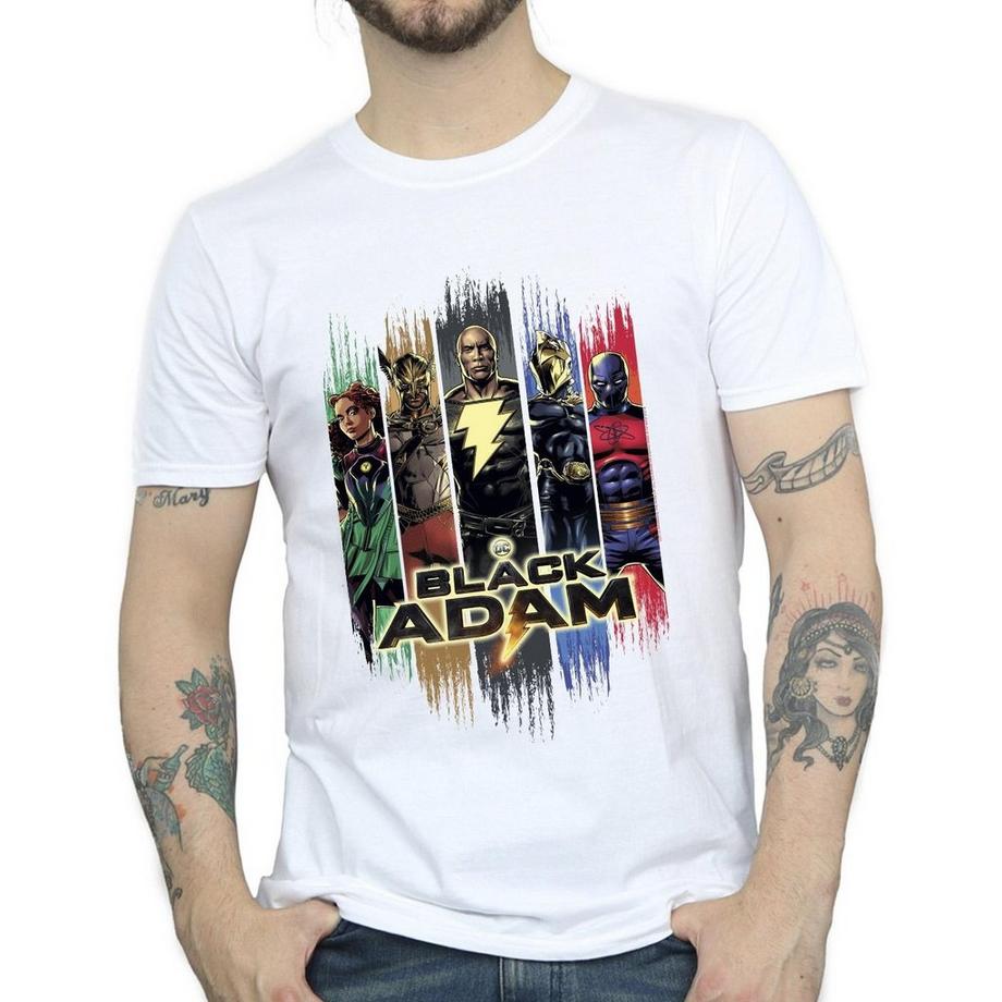 DC COMICS T-Shirt Stampa Grafica Black Adam  