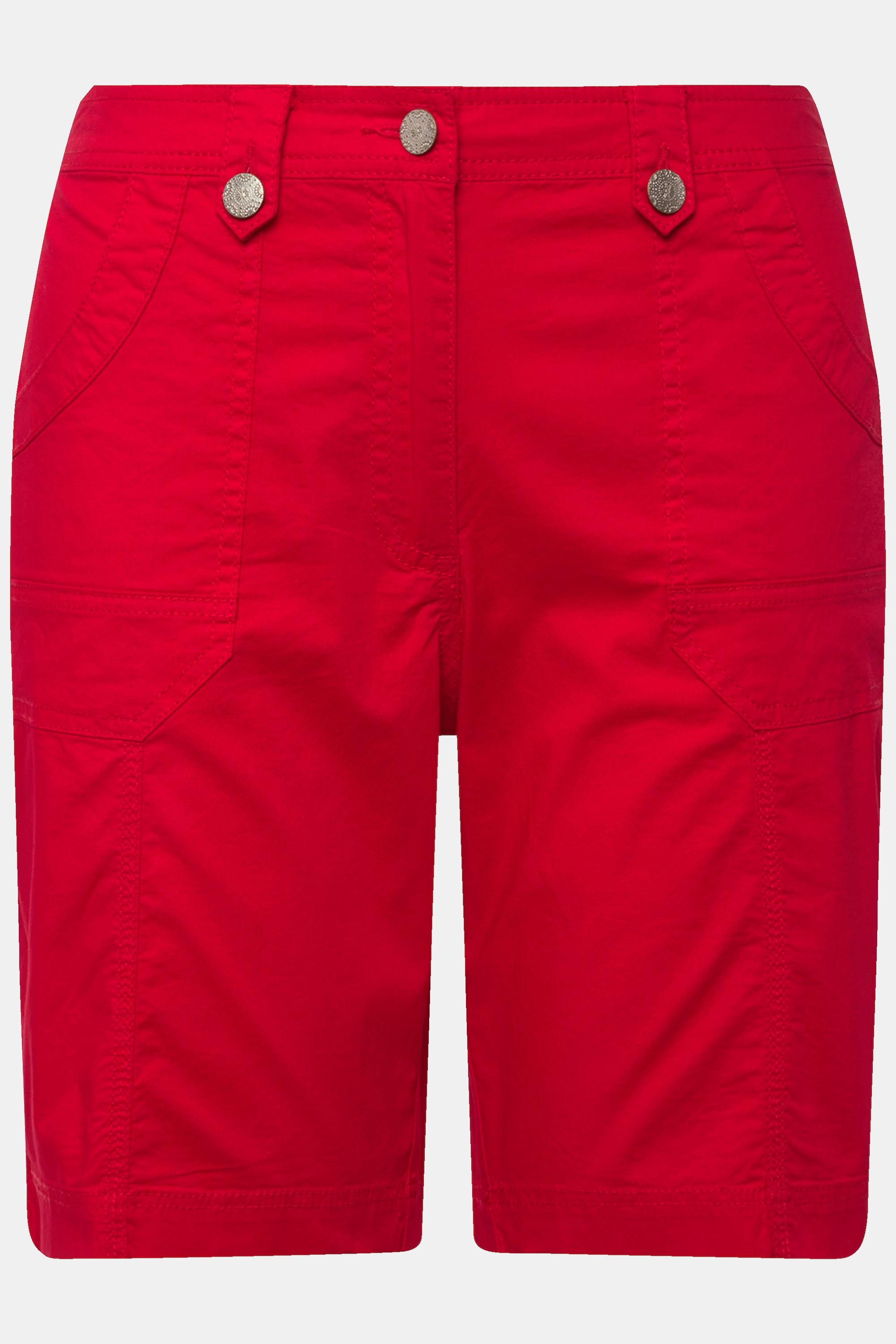 Ulla Popken Cargo Bermuda Komfortbund 4-Pocket-Schnitt  