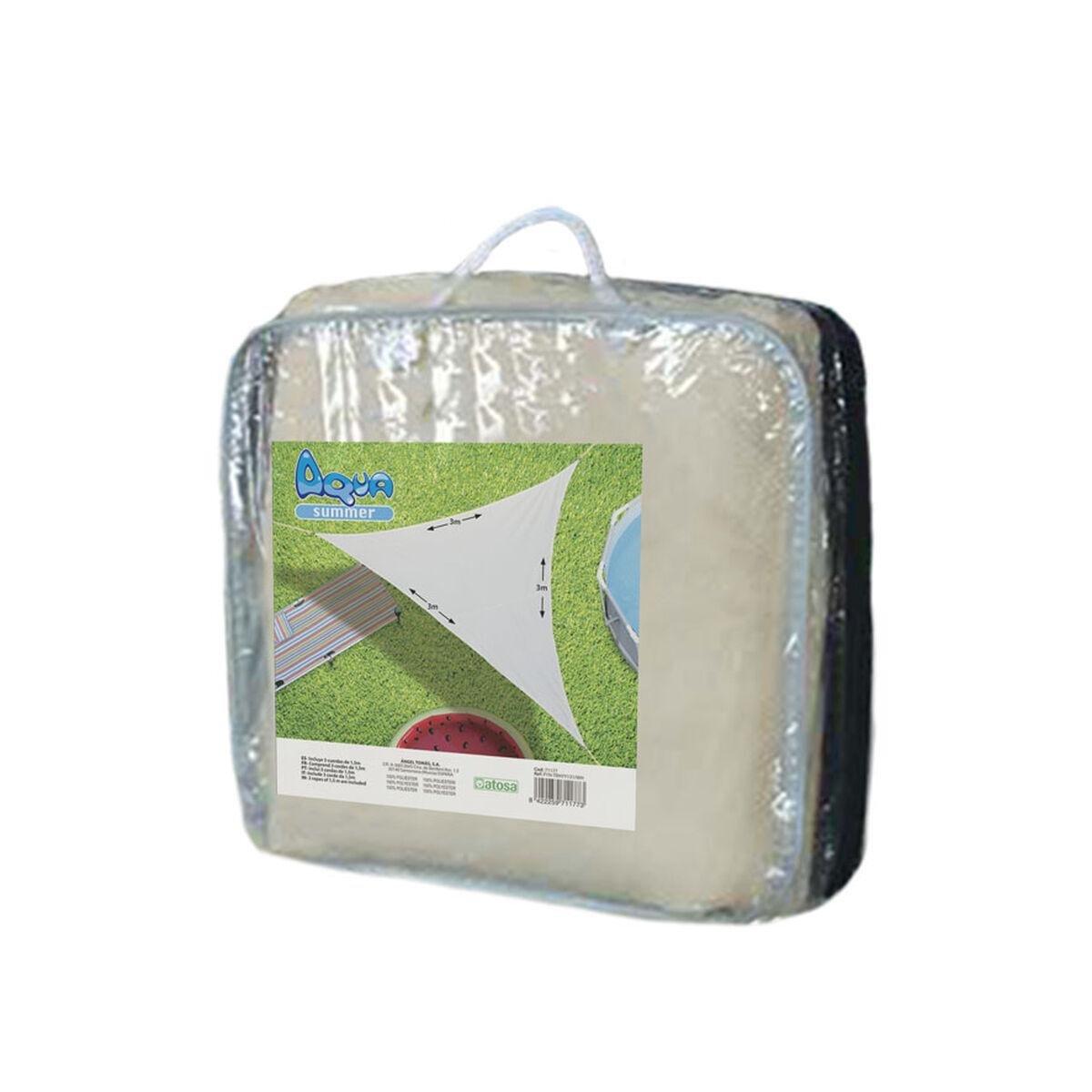 Aqua summer Dreieckiger Sonnenschutz -  