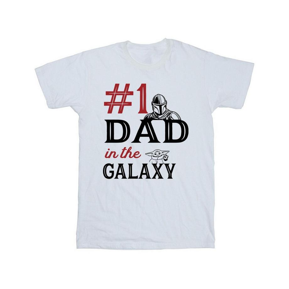 STAR WARS Mandalorian Number One Dad T-Shirt  