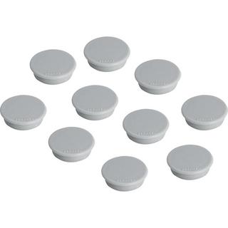 Franken  Haftmagnet Ø 32 mm, 10 Stück, Grau 