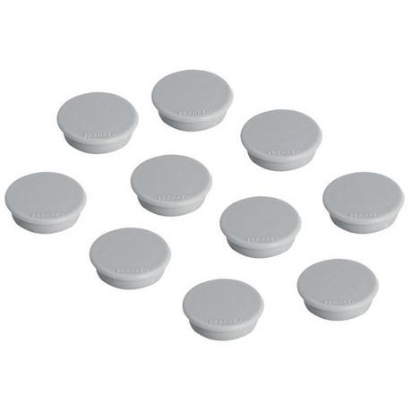 Franken  Haftmagnet Ø 32 mm, 10 Stück, Grau 